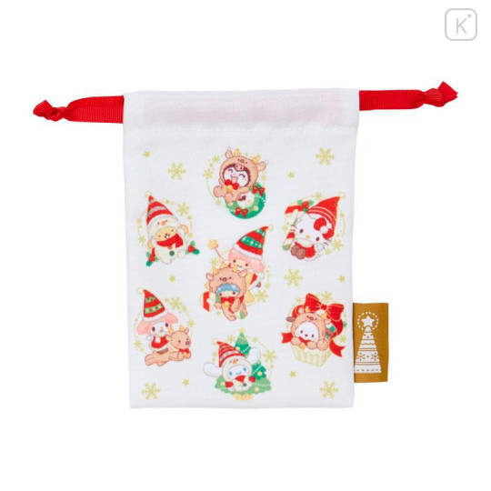 Japan Sanrio Original Drawstring Purse Set - Christmas 2024 - 5