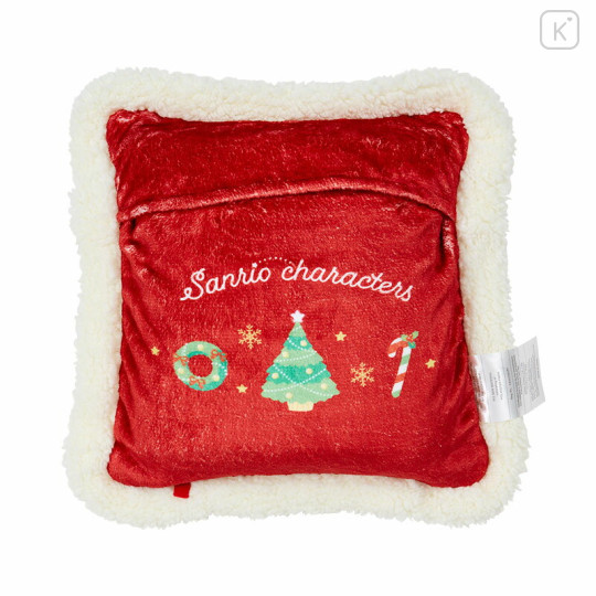 Japan Sanrio Original Cushion Blanket - Christmas 2024 - 3