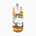 Japan Mofusand Ankle Socks - Cat : Burger - 4