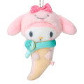 Japan Sanrio Original Mascot Holder - My Melody / Zodiac Lucky Snake - 2