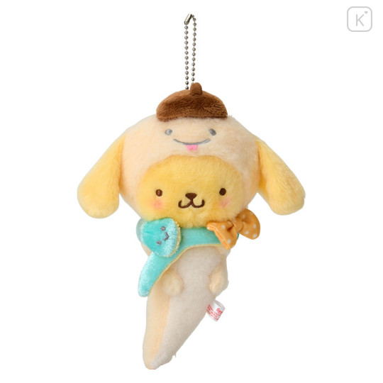 Japan Sanrio Original Mascot Holder - Pompompurin / Zodiac Lucky Snake - 1