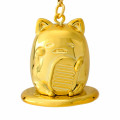 Japan Sanrio Original Golden Netsuke Charm - Gudetama - 2