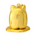 Japan Sanrio Original Golden Netsuke Charm - Gudetama - 3