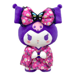 Japan Sanrio Plush Toy - Kuromi / Butterfly Kimono