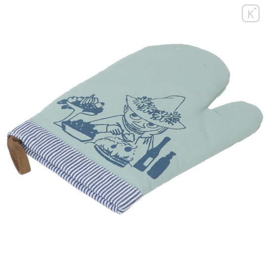 Japan Moomin Pot Holders - Snufkin / Mint - 2