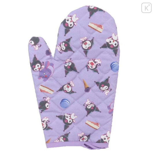 Japan Sanrio Pot Holders - Kuromi / Baku Purple - 1