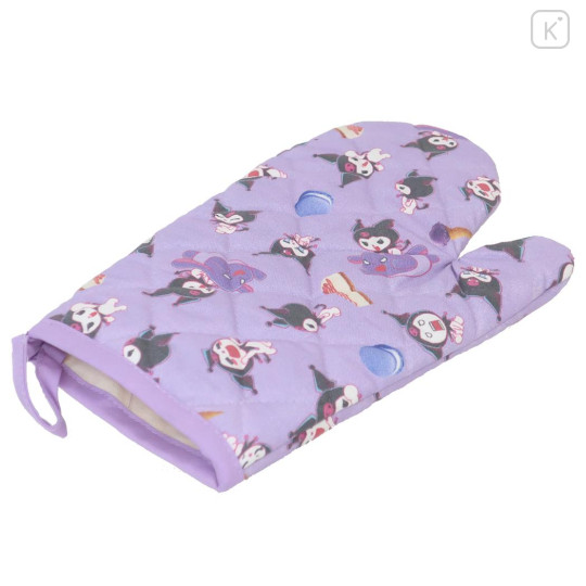 Japan Sanrio Pot Holders - Kuromi / Baku Purple - 2