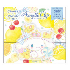 Japan Sanrio × Miki Takei Acrylic Clip - Cinnamoroll / Fruit Citrus