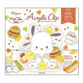 Japan Sanrio × Miki Takei Acrylic Clip - Pochacco / Fast Food - 1