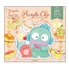 Japan Sanrio × Miki Takei Acrylic Clip - Hangyodon / Retro Cafe