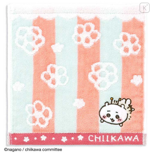 Japan Chiikawa Mini Towel Handkerchief - Chiikawa / Bee - 1