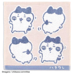 Japan Chiikawa Towel Handkerchief - Hachiware / Happy Dance