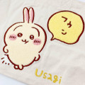 Japan Chiikawa Sagara Embroidery Mini Tote Bag - Usagi - 4