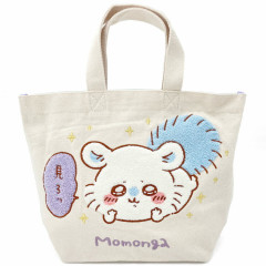 Japan Chiikawa Sagara Embroidery Mini Tote Bag - Momonga