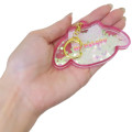 Japan Sanrio Floating Sequins Keychain - My Melody Face - 2