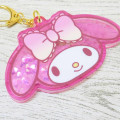 Japan Sanrio Floating Sequins Keychain - My Melody Face - 3