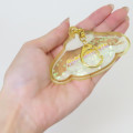 Japan Sanrio Floating Sequins Keychain - Pompompurin Face - 2