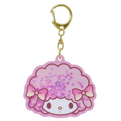 Japan Sanrio Floating Sequins Keychain - My Sweet Piano Face