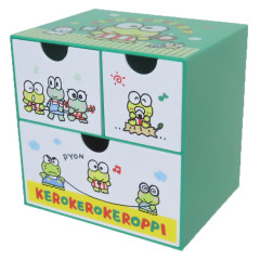 Japan Sanrio Chest Drawer - Keroppi / Friends