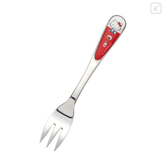 Japan Sanrio Stainless Steel Fork - Hello Kitty / 70s - 1