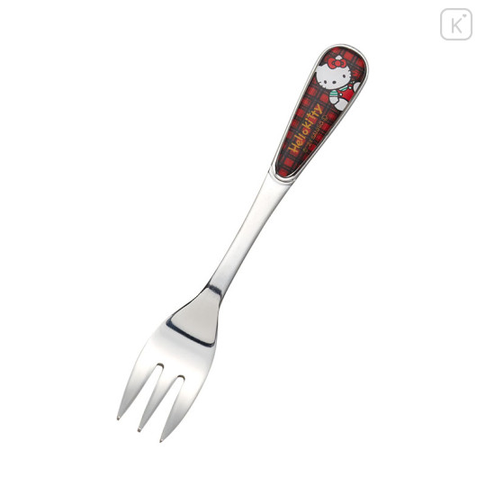 Japan Sanrio Stainless Steel Fork - Hello Kitty / 80s - 1