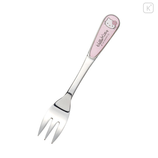 Japan Sanrio Stainless Steel Fork - Hello Kitty / 90s - 1