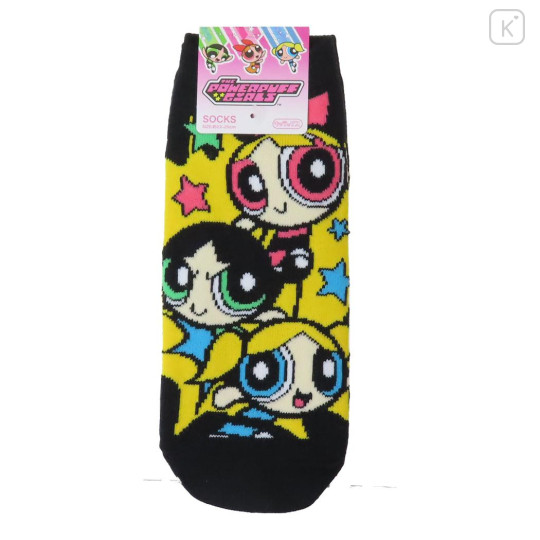 Japan The Powerpuff Girls Socks - Black Yellow - 1