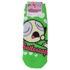 Japan The Powerpuff Girls Socks - Buttercup Green