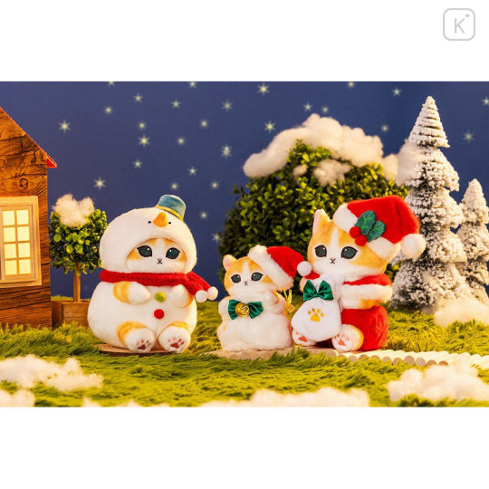 Japan Mofusand Plush Toy - Cat / Snowman Nyan Christmas - 3