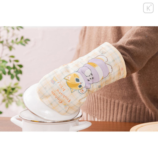 Japan Mofusand Pot Holder - Cat : Pajama Let's Cook - 2