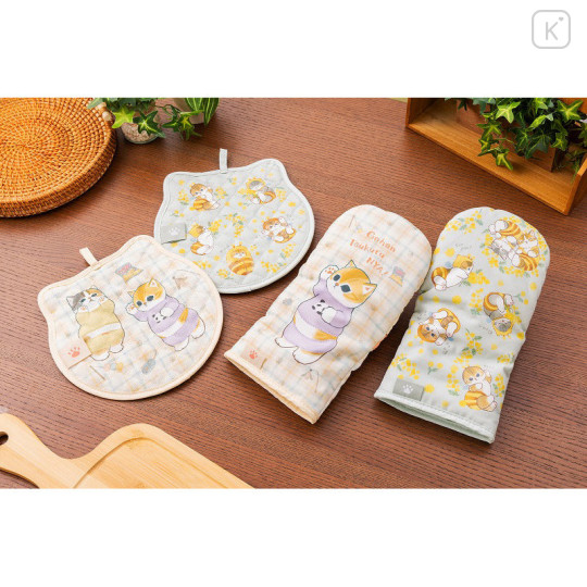 Japan Mofusand Pot Holders - Cat / Pajama Let's Cook - 3