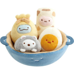Japan San-X Tenori Plush Set - Sumikko Gurashi : Exciting Tapioca Convenience Store Oden