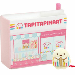 Japan San-X Tenori Plush Set - Sumikko Gurashi / Exciting Tapioca Convenience Store Tapi Tapi Mart Tapioca Clerk