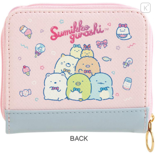 Japan San-X Bifold Wallet - Sumikko Gurashi / Sweets Pink - 2