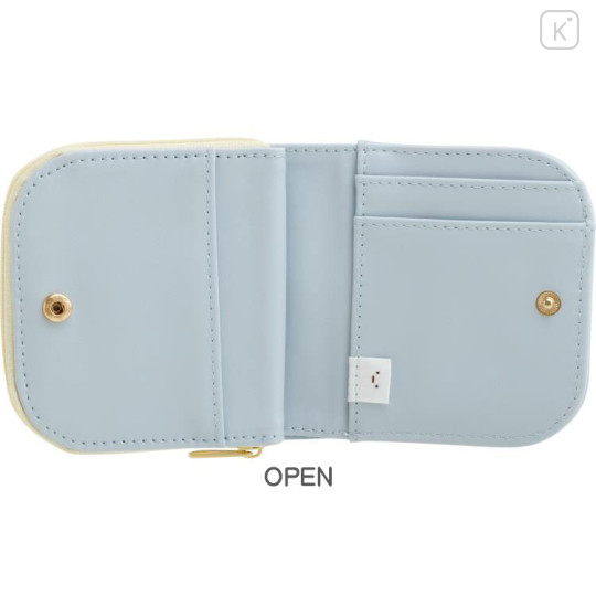 Japan San-X Bifold Wallet - Sumikko Gurashi / Bowtie Blue - 3