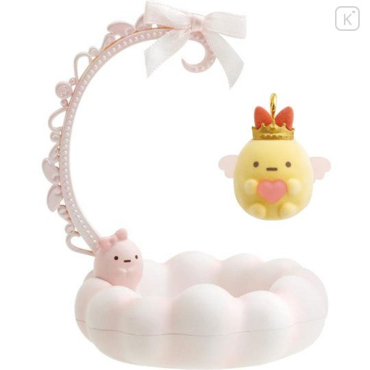 Japan San-X Petit Scene Accessory Tray - Sumikko Gurashi / Flocked Angel Ebifurai no Shippo Fried Shrimp Tail Queen - 3