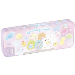 Japan San-X Double-sided Pencil Case - Sumikko Gurashi / Balloon Purple