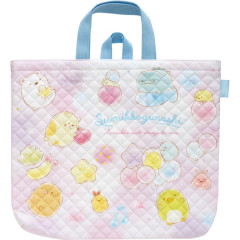 Japan San-X Quilting Lesson Bag - Sumikko Gurashi / Balloon Pink