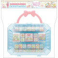 Japan San-X Stamp Chops Set (L) - Sumikko Gurashi / Exciting Tapioca Convenience Store Blue - 1