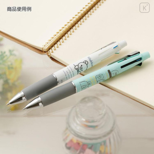 Japan San-X Jetstream 4&1 Multi Pen + Mechanical Pencil - Sumikko Gurashi / Reading Mint - 4