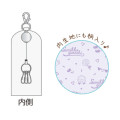 Japan San-X Key Case with Reel - Sumikko Gurashi / Sweets Purple - 3