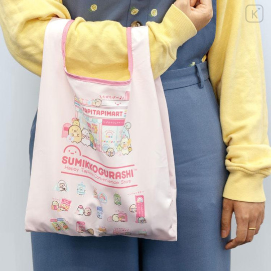 Japan San-X Eco Shopping Bag - Sumikko Gurashi / Exciting Tapioca Convenience Store Tapitapi Mart - 4