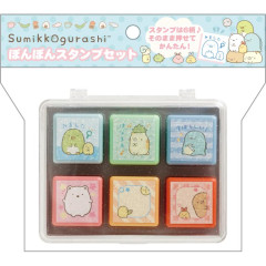 Japan San-X Stamp Chops Set - Sumikko Gurashi / Messages