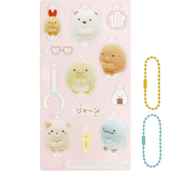 Japan San-X Acrylic Keychain - Sumikko Gurashi / ID Photo Style