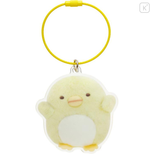 Japan San-X Acrylic Keychain - Sumikko Gurashi / Penguin? ID Photo Style - 1