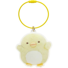 Japan San-X Acrylic Keychain - Sumikko Gurashi / Penguin? ID Photo Style