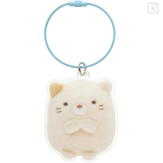 Japan San-X Acrylic Keychain - Sumikko Gurashi / Neko ID Photo Style - 1