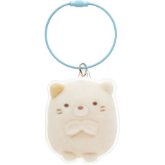 Japan San-X Acrylic Keychain - Sumikko Gurashi / Neko ID Photo Style