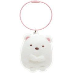 Japan San-X Acrylic Keychain - Sumikko Gurashi / Shirokuma ID Photo Style