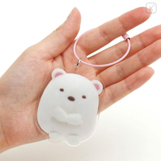 Japan San-X Acrylic Keychain - Sumikko Gurashi / Shirokuma ID Photo Style - 5